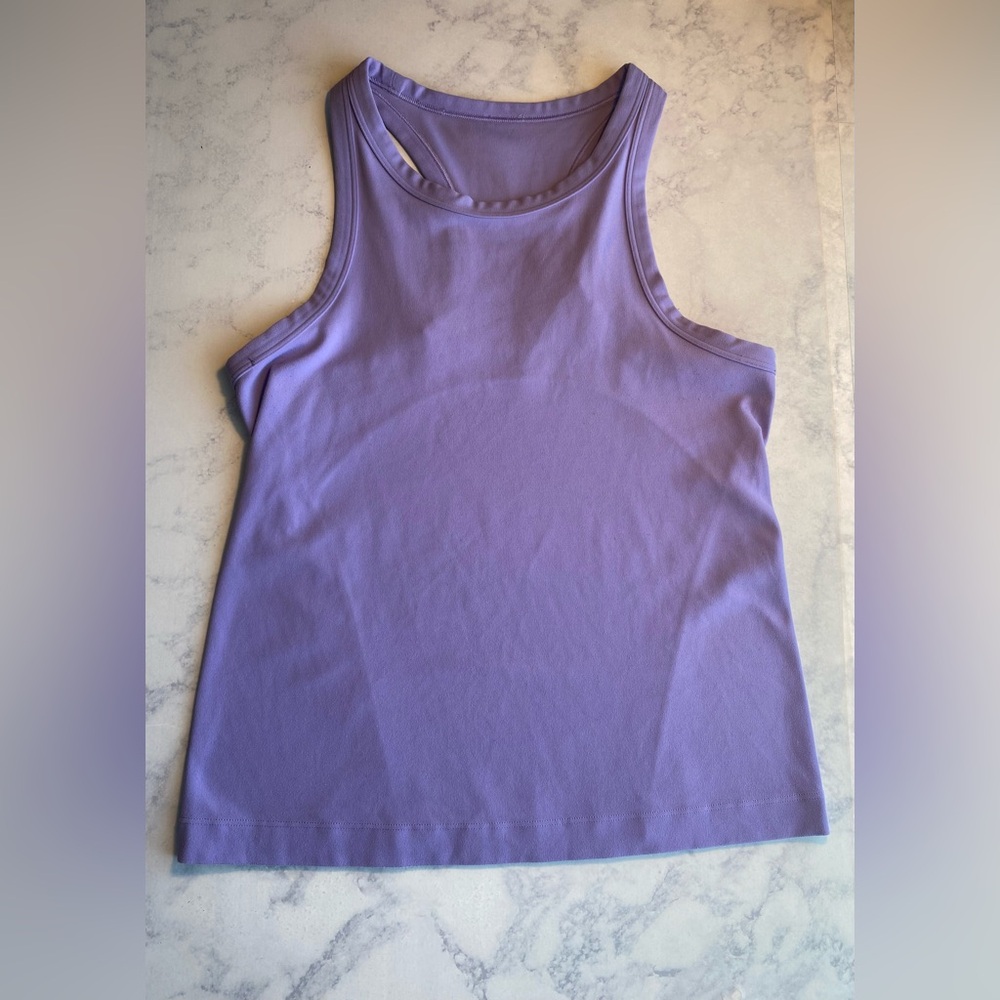 Align Waist-Length Racerback Tank Top Size 6 Purple lululemon athletica